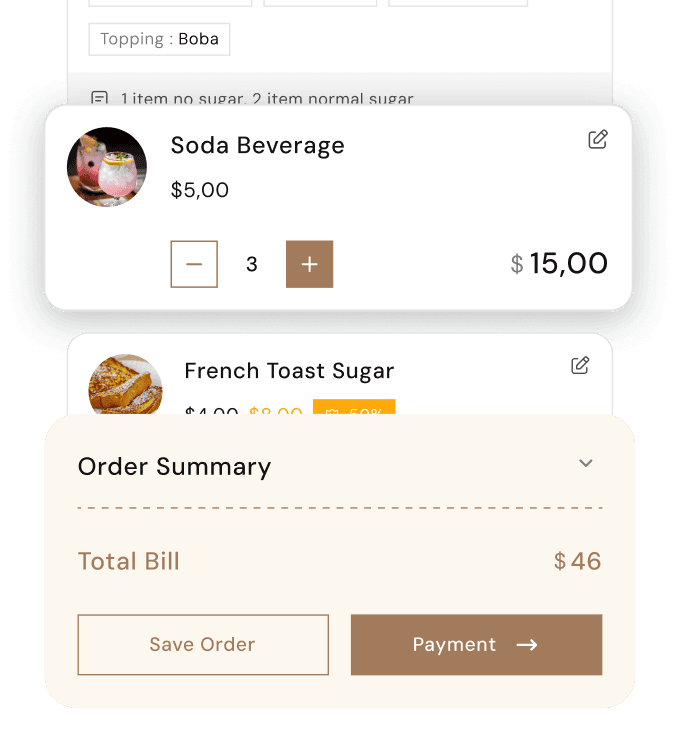POS Terminal & Order Management